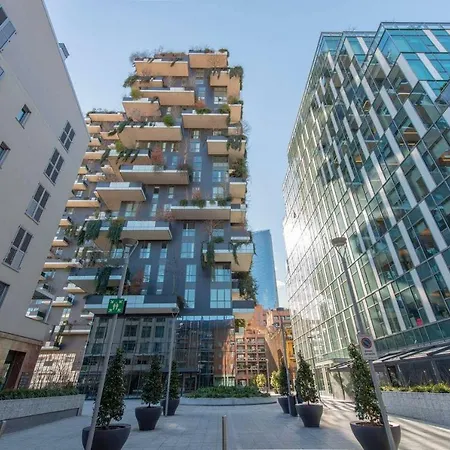 아파트 Joivy 1br In Isola With Stunning View To Bosco Verticale