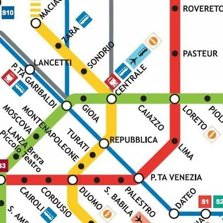 Bohemki: Via Maroncelli Panzió Milánó