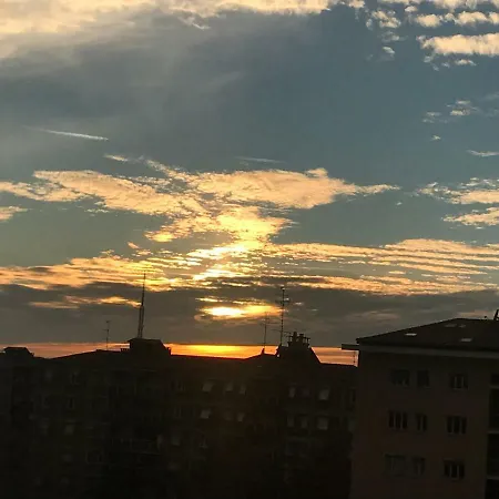 On The Floor Watching Citylife And Mico * Milano