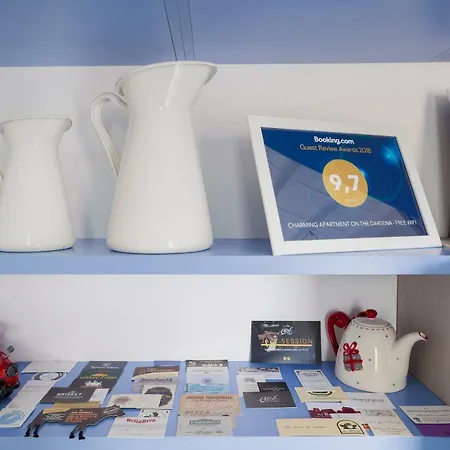 Charming On The Darsena Navigli - Pulizia Eccezionale Mediolan