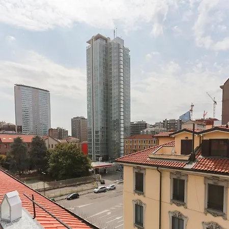 Apartman The Best Rent - Cozy Attic With View Milánó