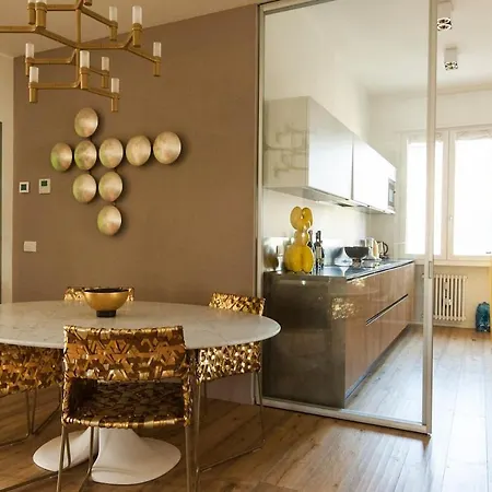 Apartman Luxury Designer Space In Shopping District Milánó
