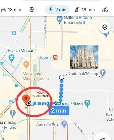 On The Corner With Piazza Duomo Apartment Milan