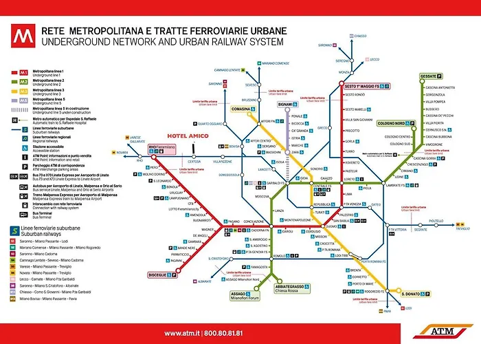 酒店 Hotel Amico Milano Certosa