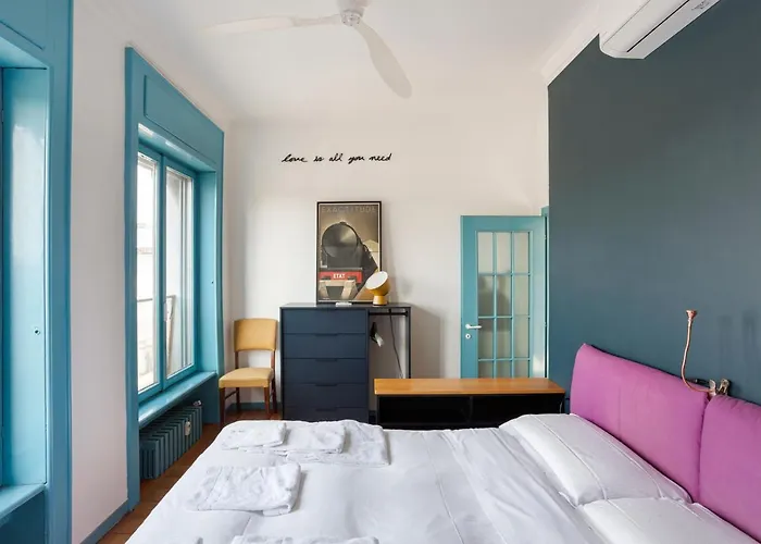 The Blue Nest With A View - 7th Floor- Via Palestrina