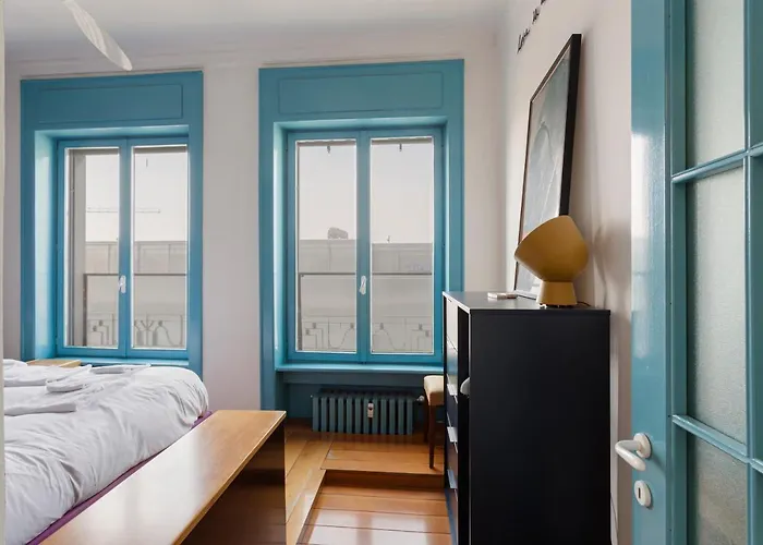 The Blue Nest With A View - 7th Floor- Via Palestrina Apartamento