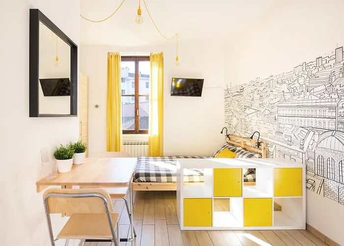 Apartamento A Yellow Touch - Modern In Isola Milán