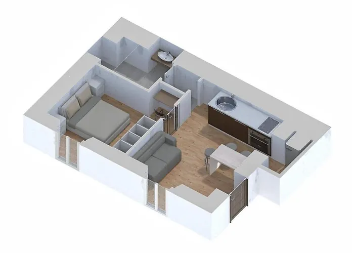 Daire Elegant In Center *