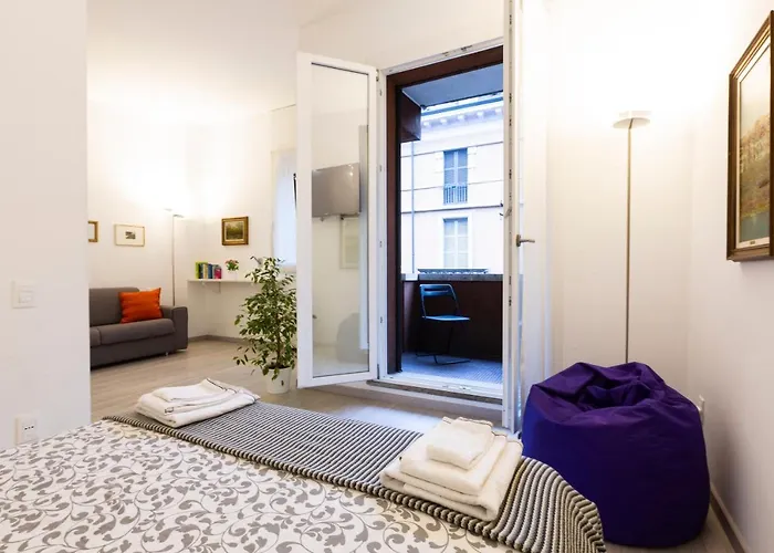 Queen Of Brera - San Marco 1 아파트 *