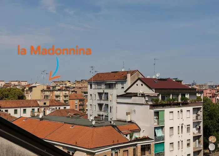 Apartmán La Veranda - Bright Floor With Views Of The Madonnina