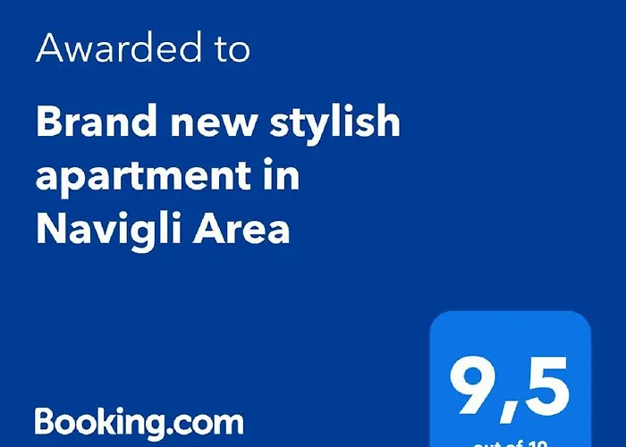 Apartment Lovely - Brand New Stylish In Navigli Area Milan