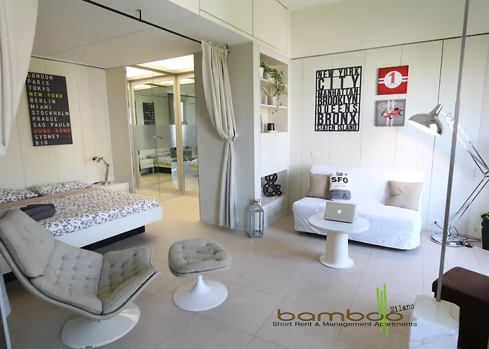 Bamboo Papiniano Loft Apartman Milánó