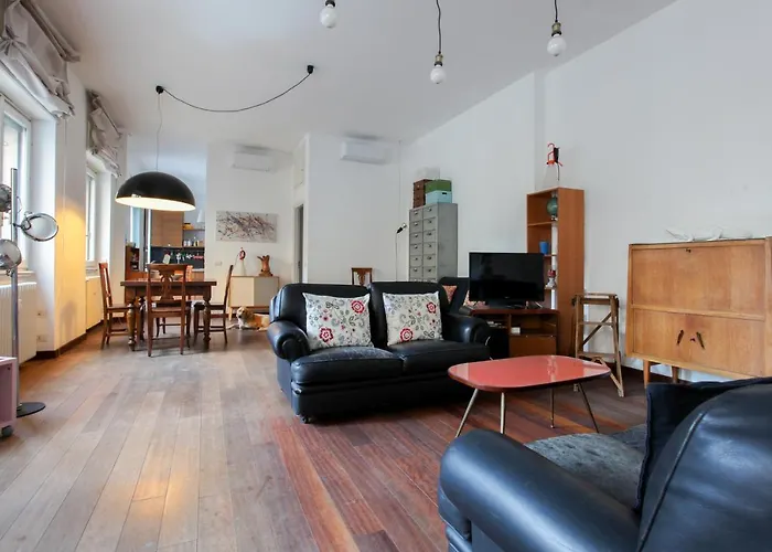 Lovely - Beautiful Loft With Terrace In Porta Romana דירה *