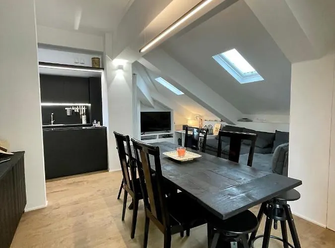 Luxury Attic In Navigli Apartment *