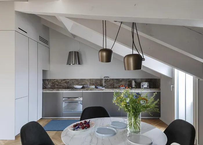 Lägenhet Sarpi - Luxurious Penthouse In The Heart Of