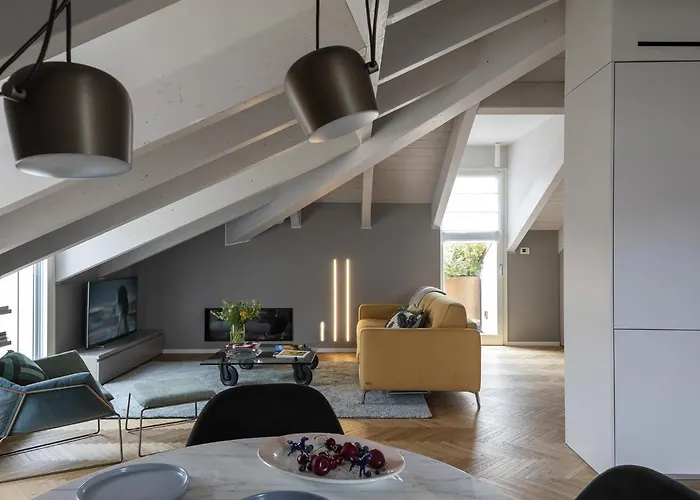 Lägenhet Sarpi - Luxurious Penthouse In The Heart Of