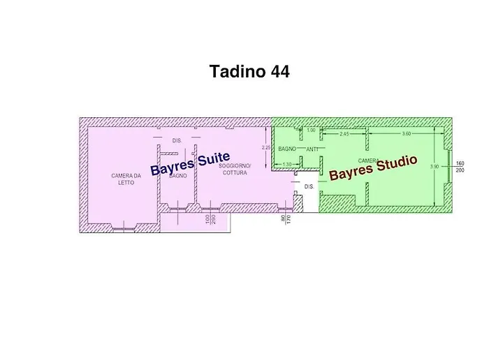 Apartmán Nel Quartiere Bayres Completamente Rinnovata