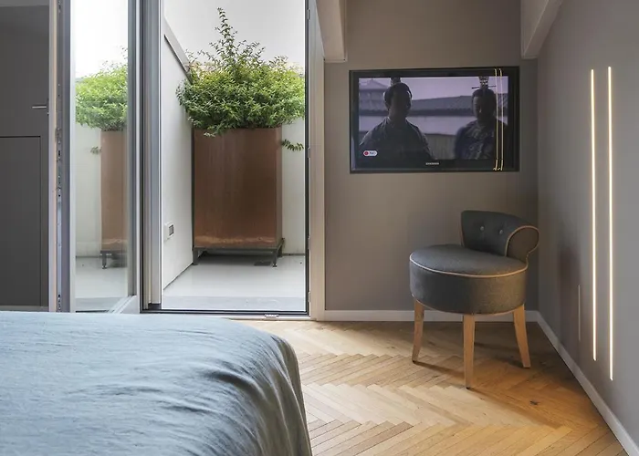 Lägenhet Sarpi - Luxurious Penthouse In The Heart Of