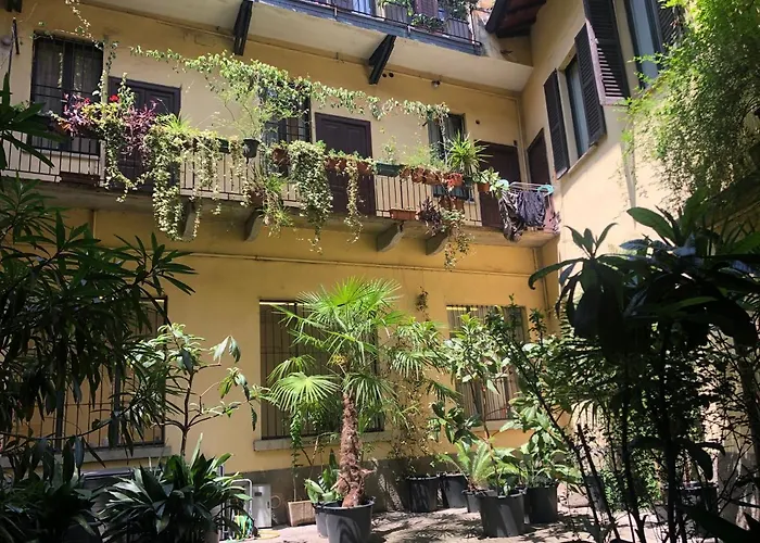 아파트 Il Tetto Fiorito Dell'isola 밀라노