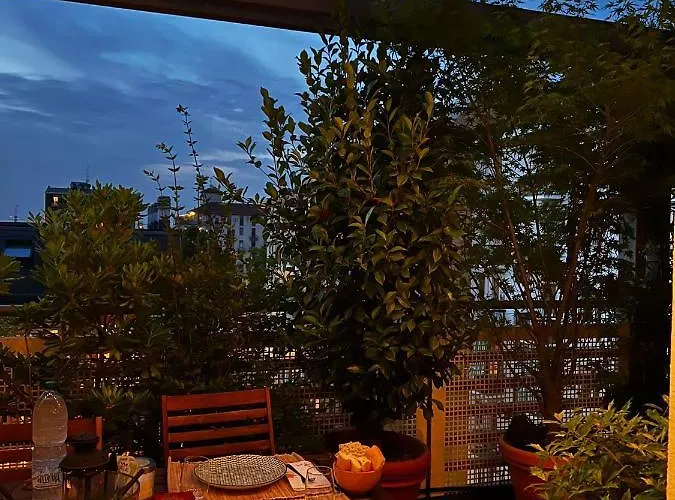 Giresio 41 - Your Penthouse With Rooftop Garden In Navigli - Wifi Lägenhet