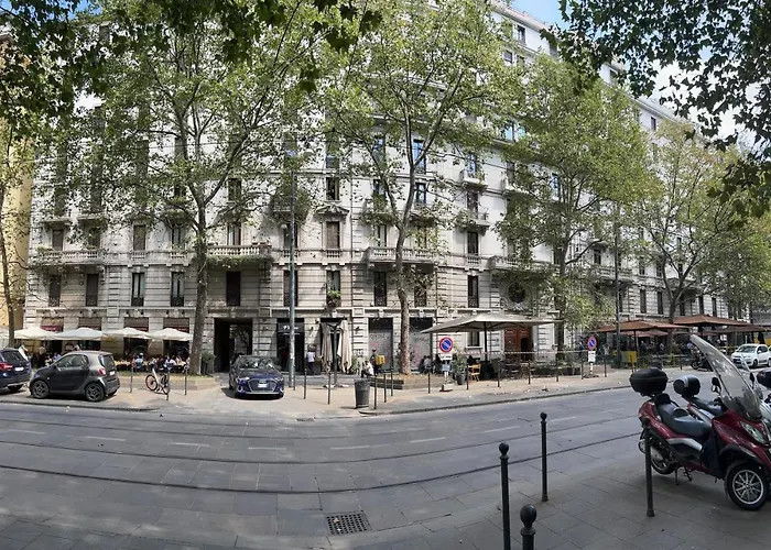 公寓 Arco Della Pace Corso Sempione 12 米兰