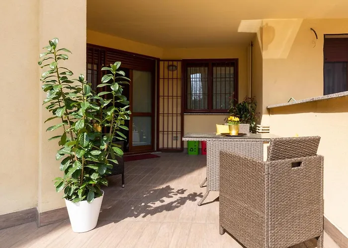 아파트 Residenza Smeraldo - Terrazza San Siro 밀라노