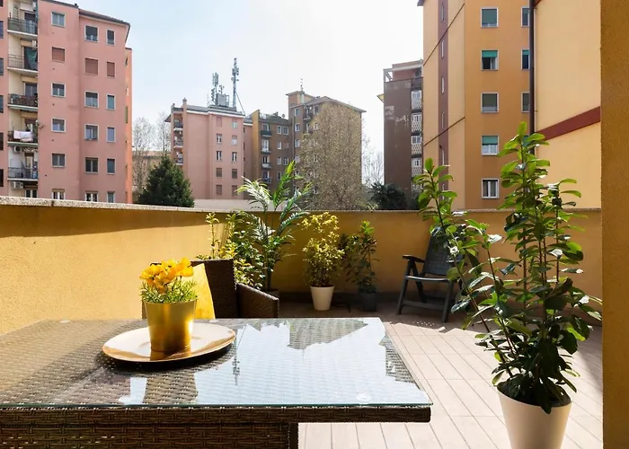 아파트 Residenza Smeraldo - Terrazza San Siro *