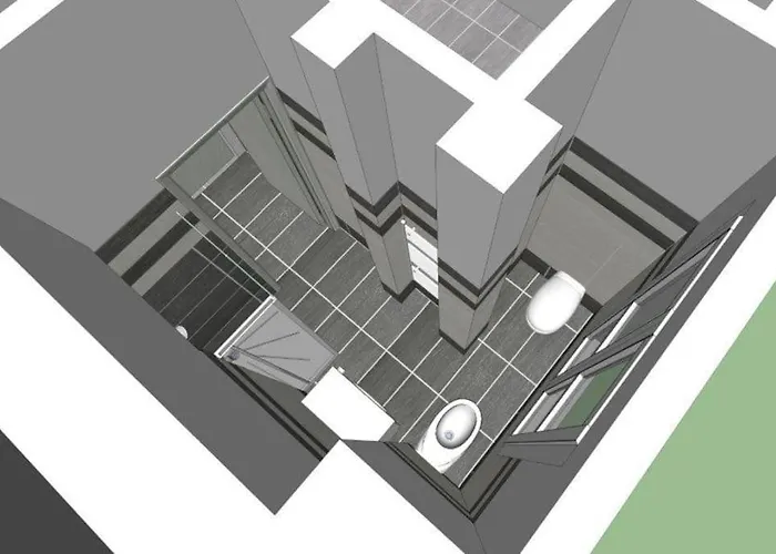 公寓 Bocconi Navigli Iulm Naba Ied, Max 2 Persons, Center Italy 米兰