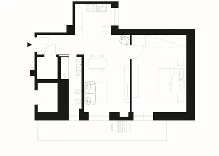 Apartman The Rent - With Balcony In Downtown