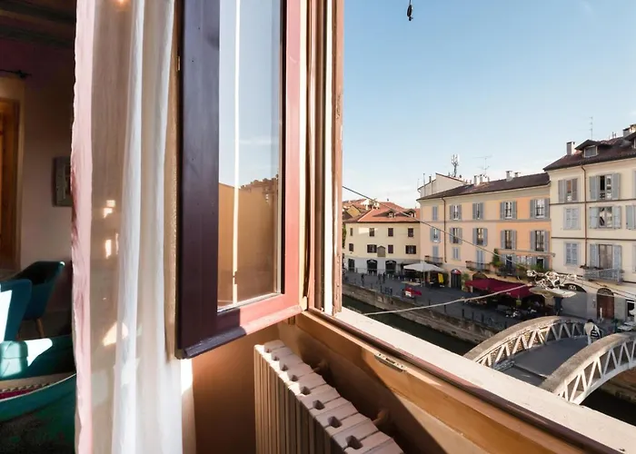 Easylife - Splendido Con Vista Sul Naviglio Grande Milánó