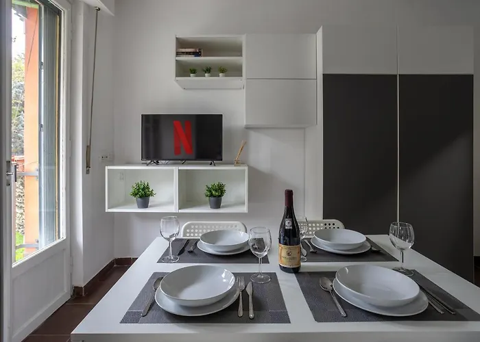 아파트 Duomo-linate-fabrique, Casa Accogliente Con Parcheggi Gratis 밀라노