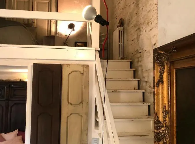 아파트 Charming And Design Attic Loft In Coolest Area Navigli Ticinese 밀라노