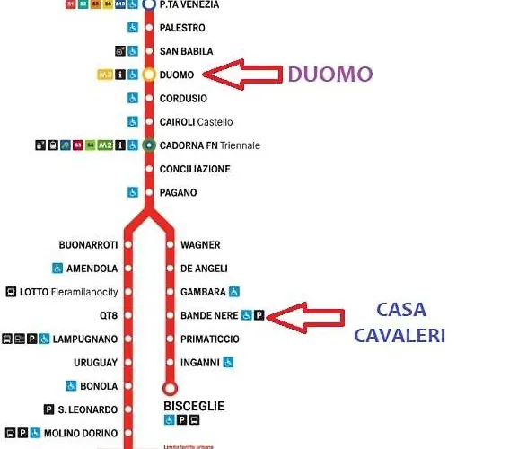 Apartment Casa Cavaleri Sweet Mm Bande Nere *