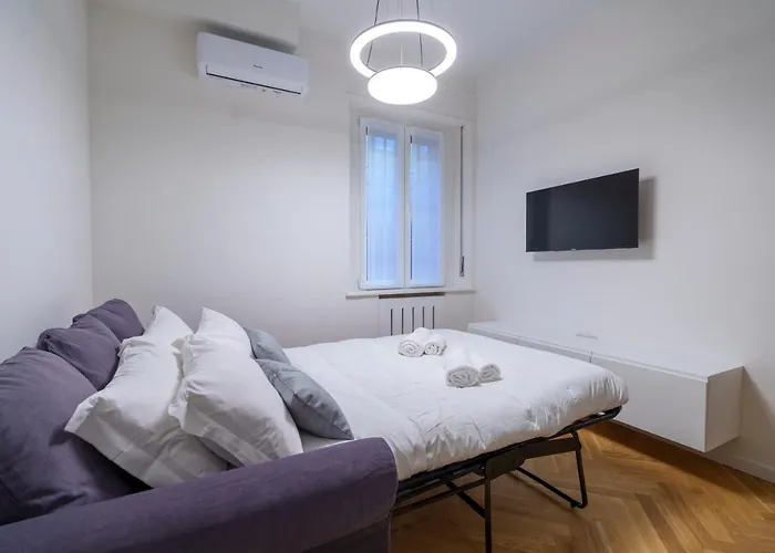 Porta Venezia-trilocale-luxury Con Wifi-neflix * 米兰