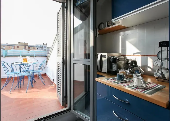Guesthost - The Cosy Terrace Of Milano- Via Sardegna Daire
