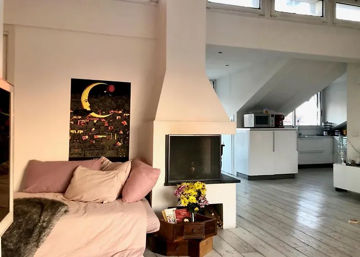 Apartmán Attic 9th Floor With 2 Terrace In Center Brera With Amazing View