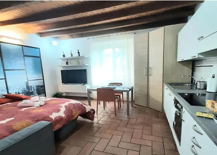 Apartmán Il Rifugio Sui Navigli Con Garage Privato Gratuito Aria Condizionata & Wi-fi