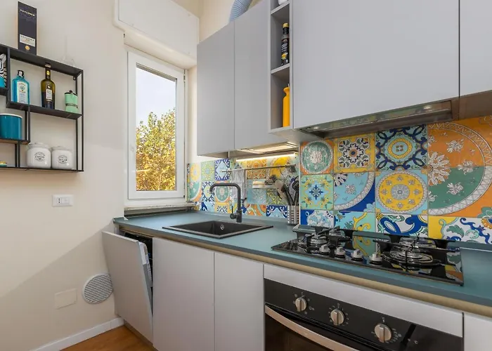 Apartmán Maiolica - Free Parking And Great Connection To Linate And Duomo Milán