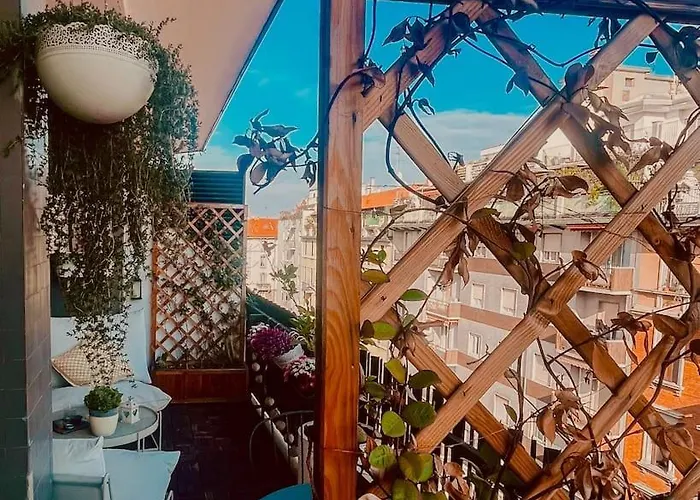 아파트 Bright Terrace-garden