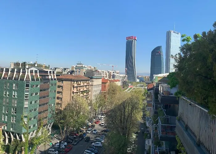 アパート Buonarroti Life Roof Garden Mita ミラノ