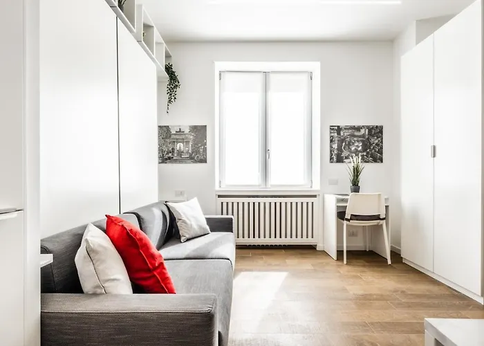 아파트 Life House-red San Siro & Duomo