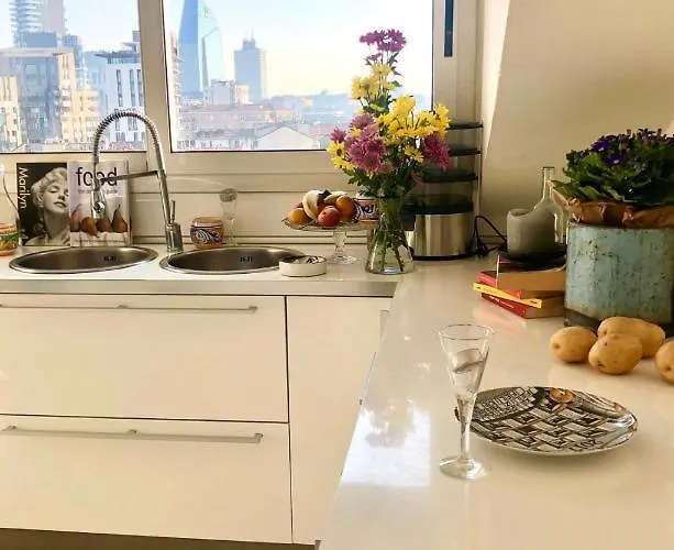 Apartment Attic 9th Floor With 2 Terrace In Center Brera With Amazing View *