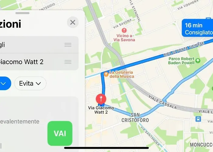 公寓 Super Modern And Design Apartment, A Due Passi Dai Navigli 米兰