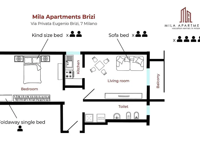 Apartmán Mila Brizi *