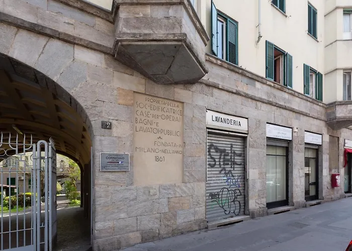 아파트 Easytopstay - Zara Bright Flat 밀라노