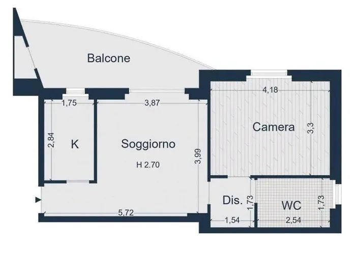Flo House, Universita Bicocca Apartmán *