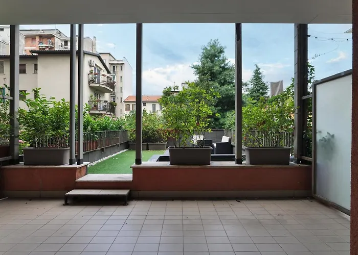 Lägenhet Contempora - Monolocale Con Terrazza Via F. De Sanctis, 41