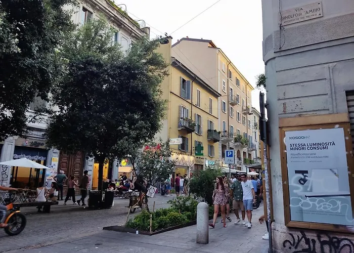 Isola Di Chinatown Area Pedonale Apartman Milánó