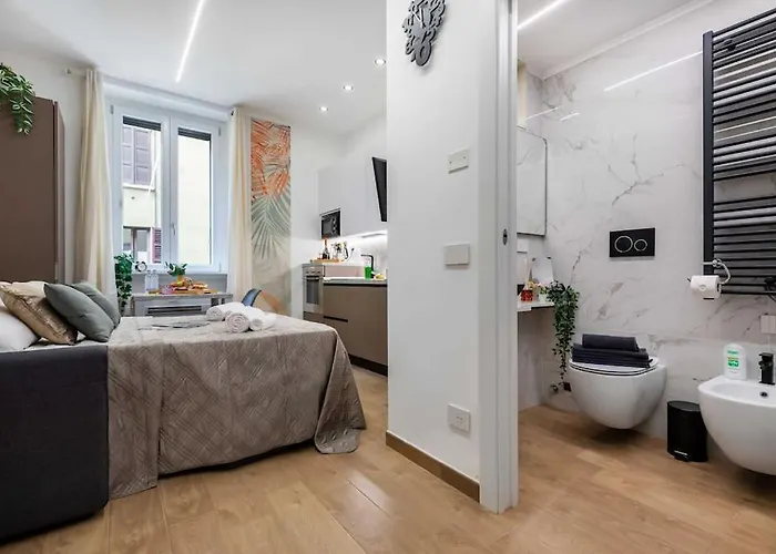 Exotic House In Of 아파트 밀라노