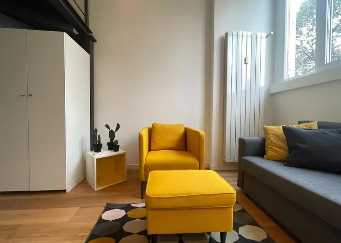 Navigli Design Loft - 7 Stops From Duomo, Ac, Netflix